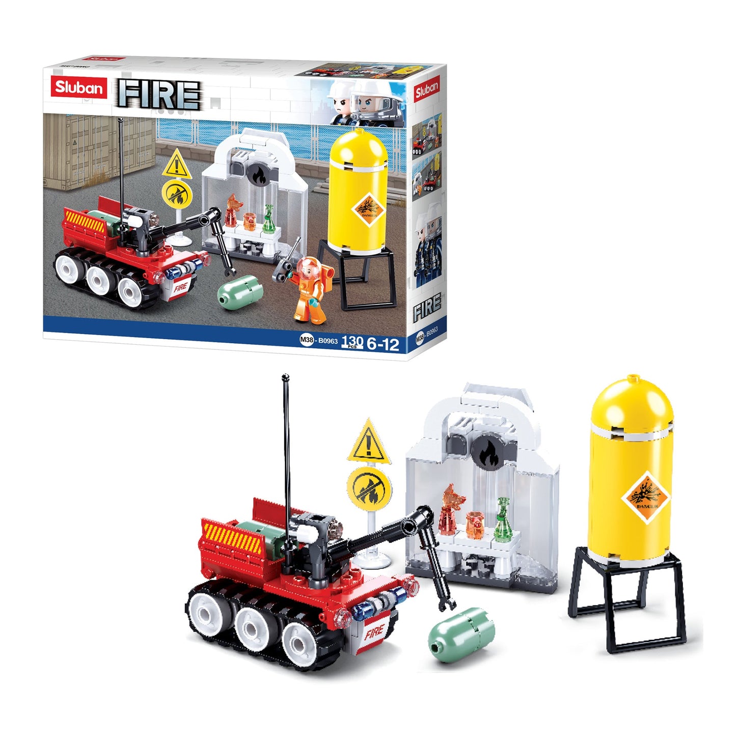 Playzu By Sluban Fire Drill Building Blocks Toys || 6years to 12years