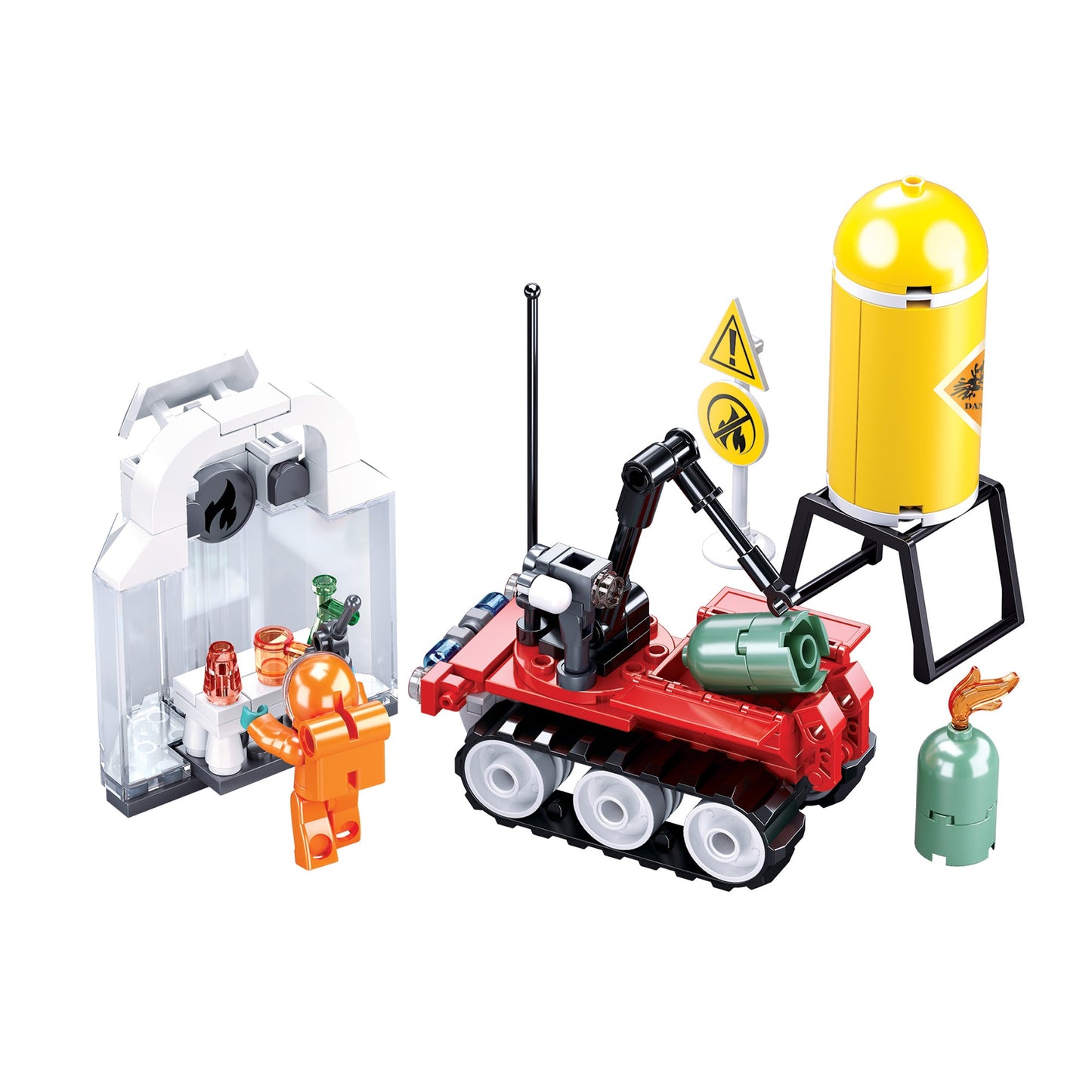 Playzu By Sluban Fire Drill Building Blocks Toys || 6years to 12years