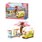 Playzu By Sluban Happy Diary Downtown Tram Building Blocks Toys || 6years++