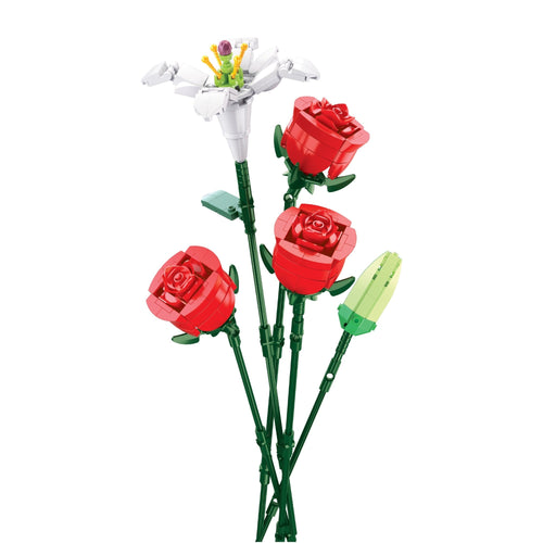 Sluban Rose Building Blocks Kit || 10years to 16years - Open Box