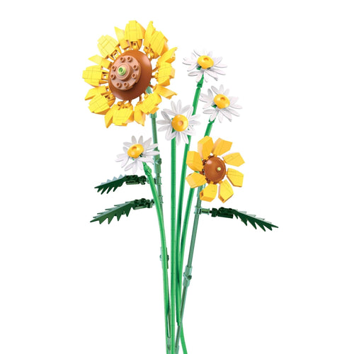 Sluban Sunflower Building Blocks Kit || 10years to 16years - Open Box