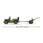 Playzu By Sluban WWII-WILLYS JEEP || 6years++