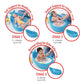 Skip Hop Blue Color Moby Smart Sling 3-Stage Bath Tub || Birth+ to 36months