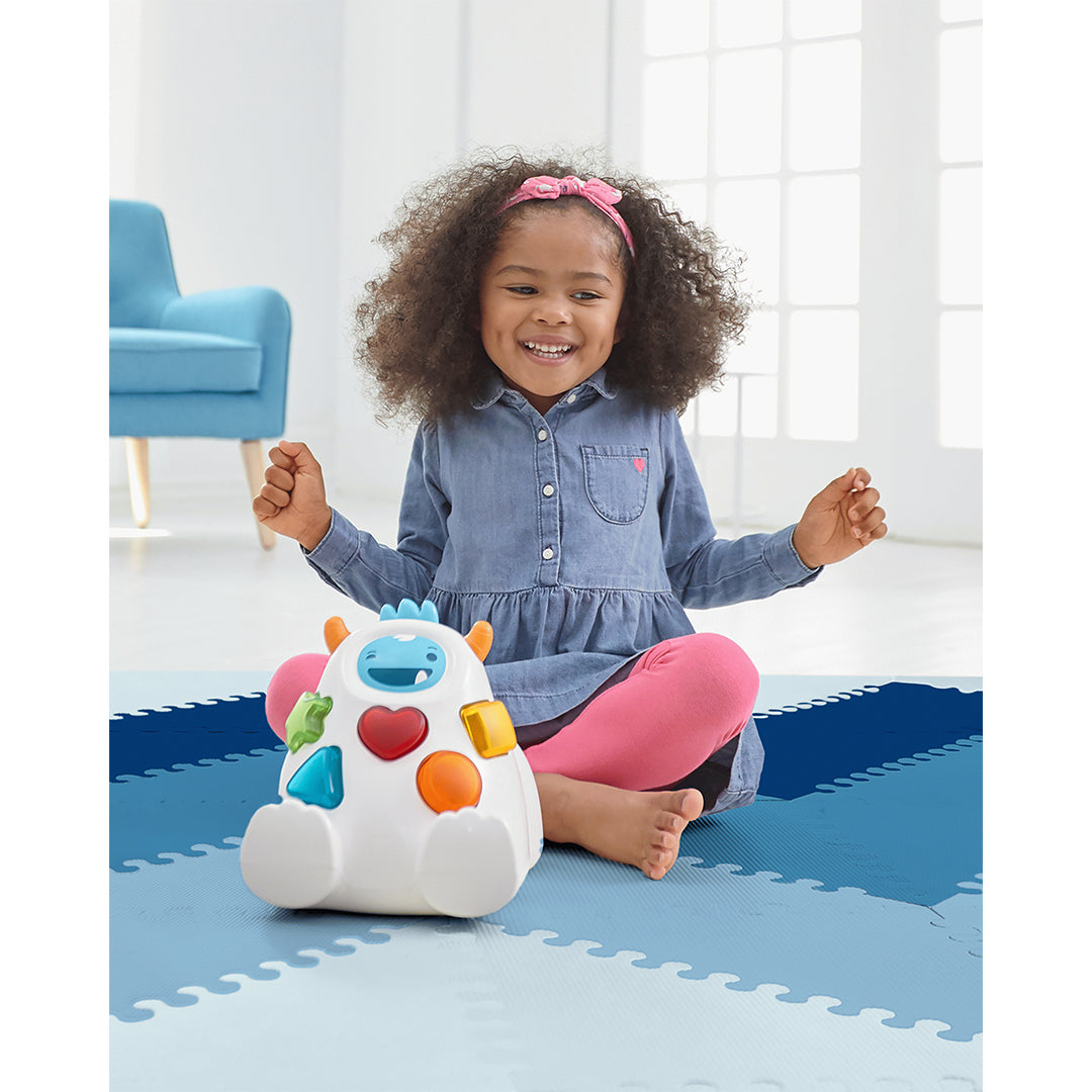 Skip Hop Blue Ombre Playspot Geo Foam Tiles || Birth+ to 24months