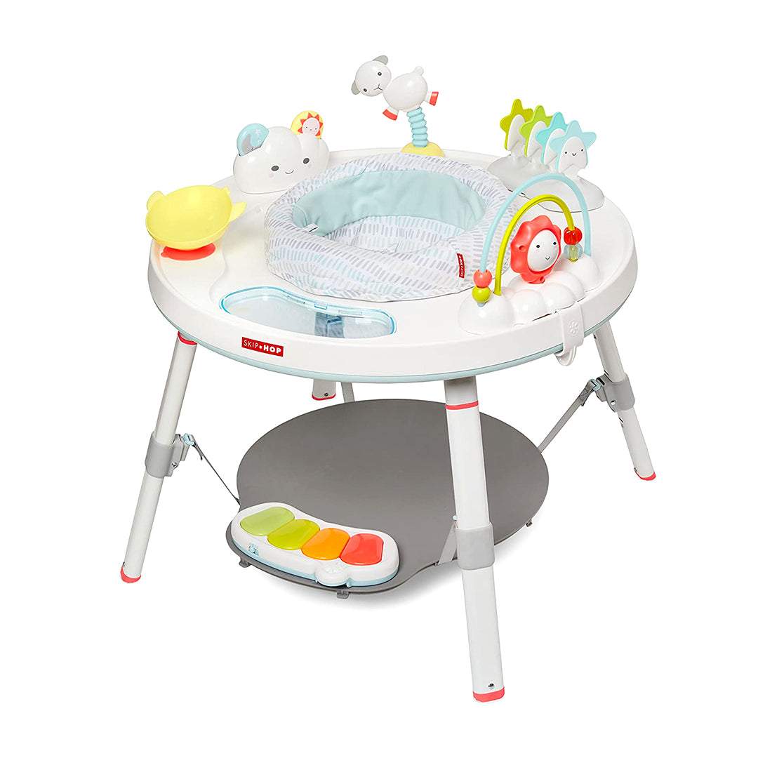 Skip Hop Silver lining Cloud Baby View 3 Stage Activity Center || 4months to 48months