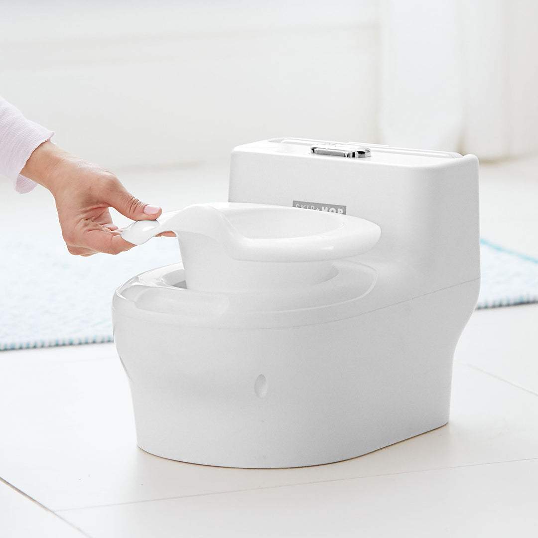 Skip Hop White Color Made For Me Potty Training || 18months to 48months