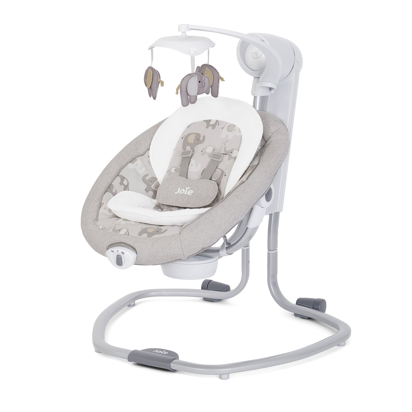 Joie Serina Swivel Swing || Fashion-Elephant Duo || Birth+ to 9months