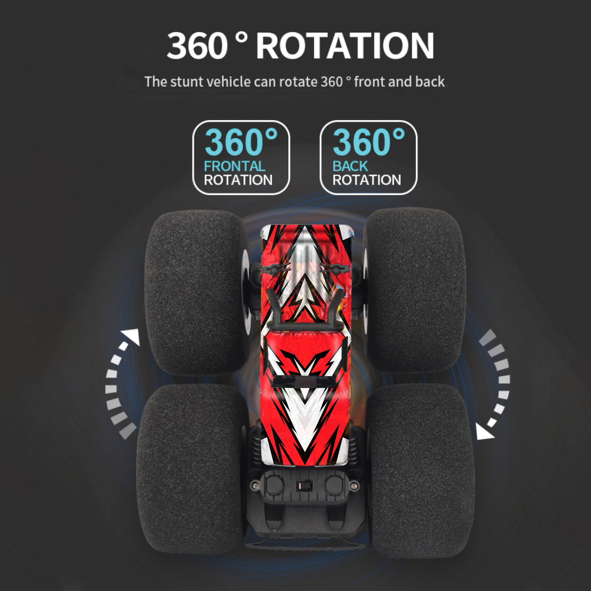 Playzu Soft Wheel R/C Stunt Car || 6years+