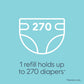 Diaper Genie Diaper Pails Refills Square refill