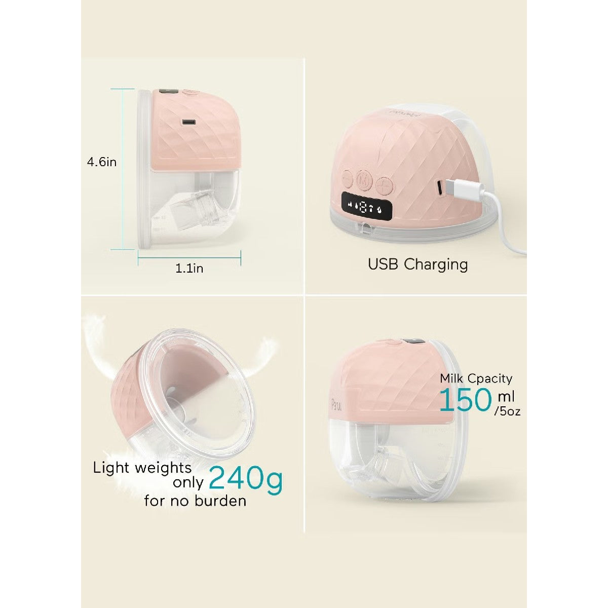 Paruu Breast Pump Paruu P10 Double