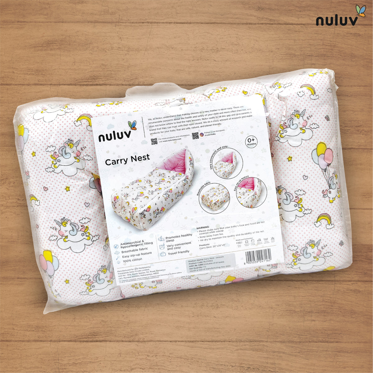 Nuluv  Carry Nest for New Born