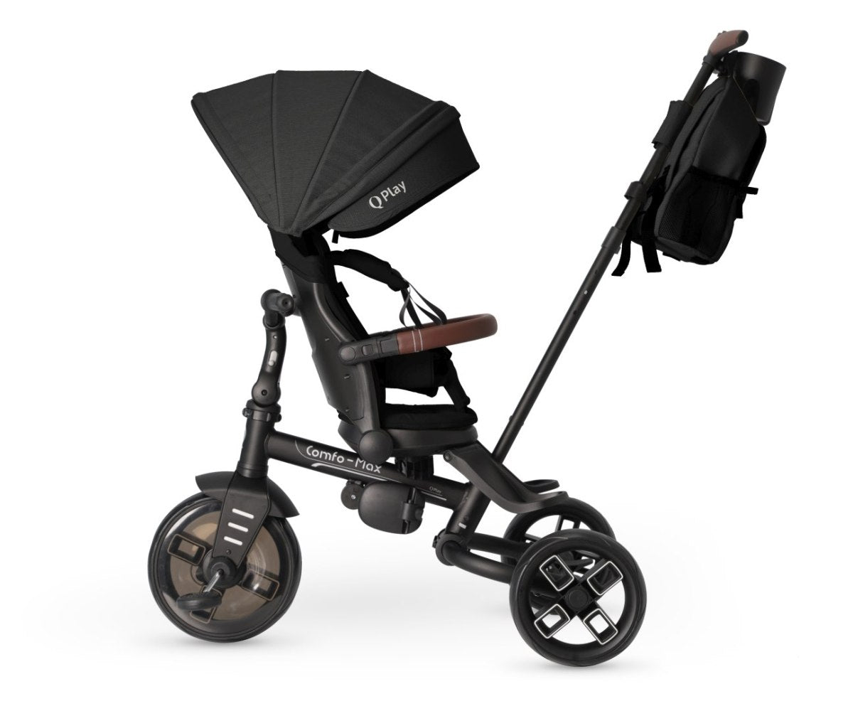 Qplay Stroller Comfo Max 7in1 Grey 10 to 72 Months