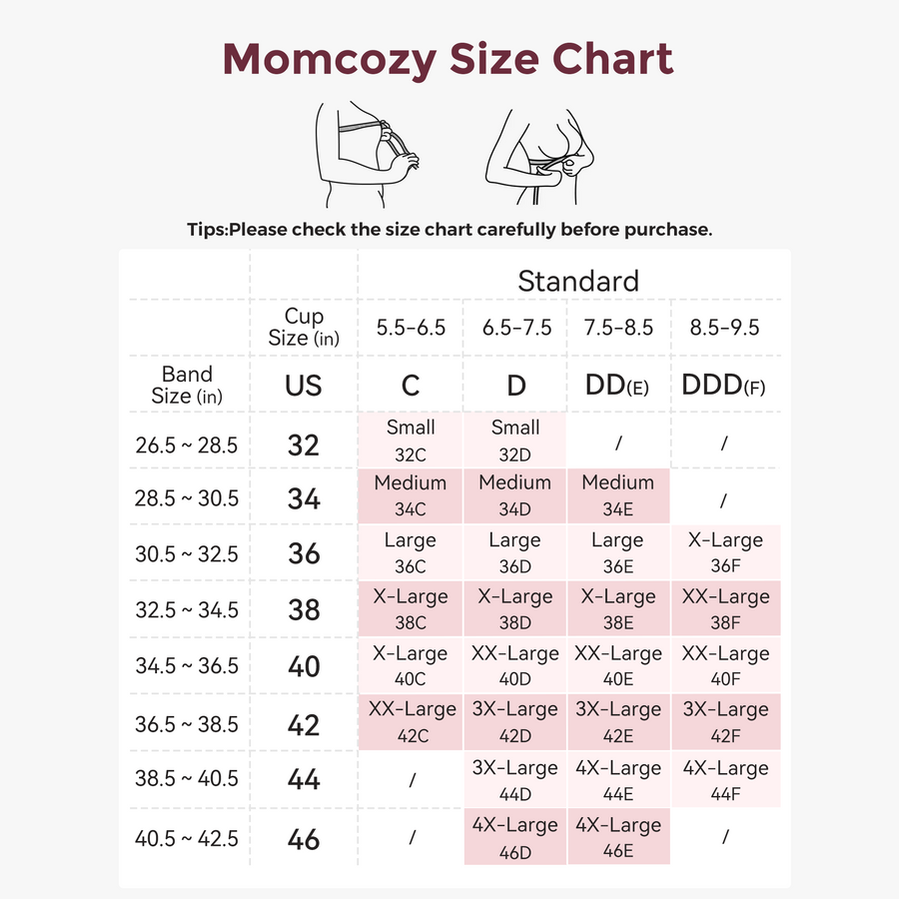 Momcozy Maternity Accessory 4-in-1 Hands-Free Pumping Bra - Leopard Black