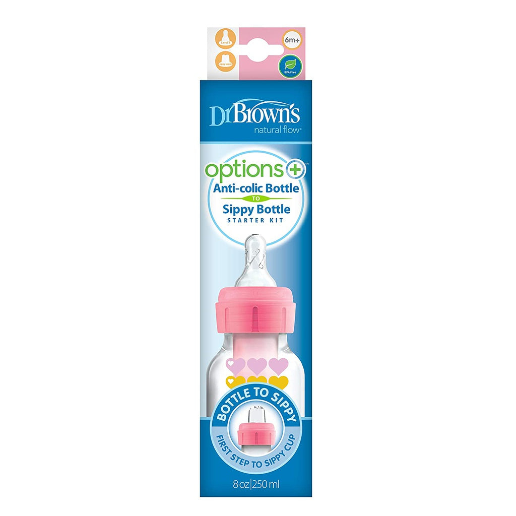 Dr. Brown's 8 oz/250 Ml Pp Narrow Options+ Bottle (Birth to 3 Months) Open Box