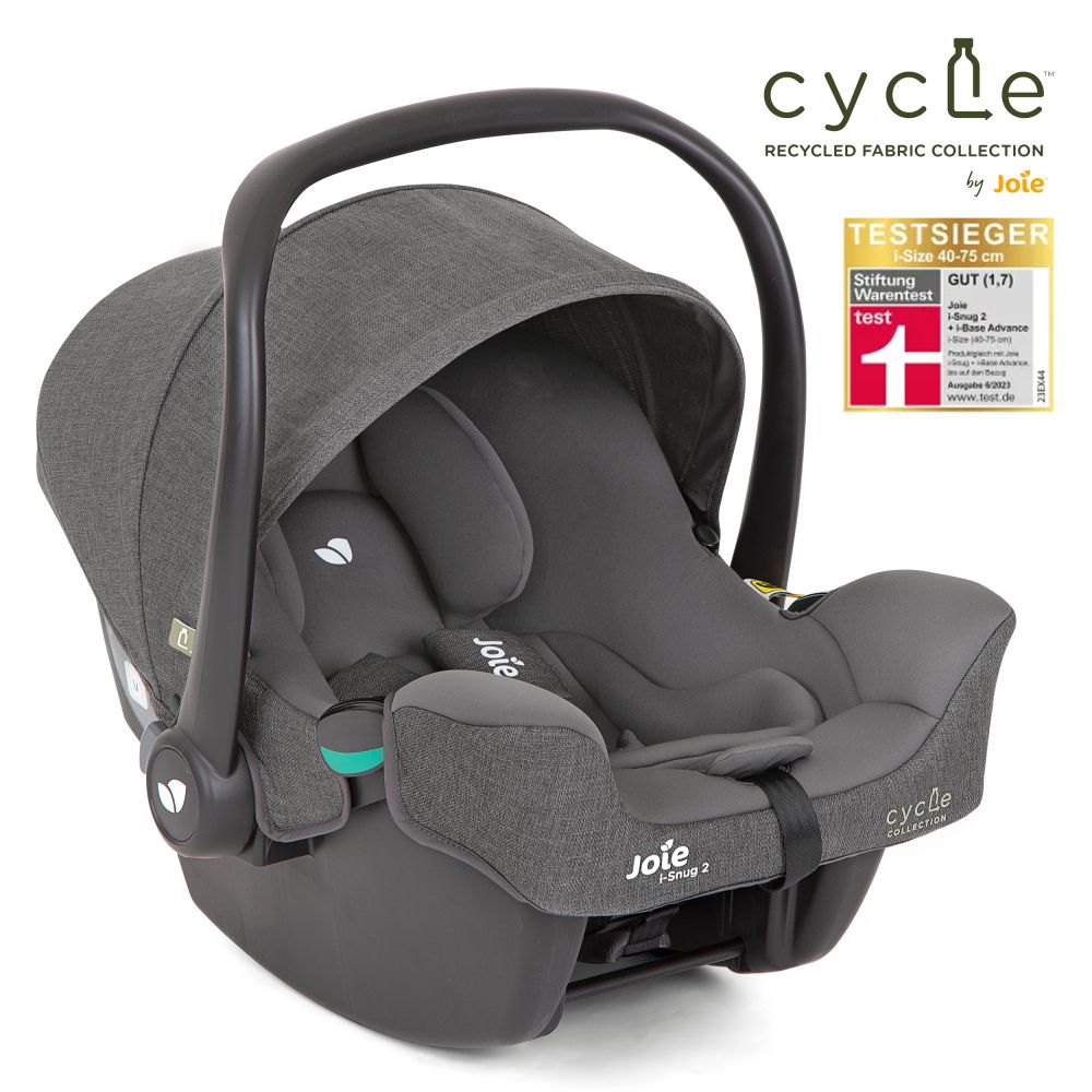 Joie Litetrax 4 Stroller & Gemm Infant Carrier - Travel System - Pebble - Birth to 4 years