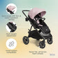 Joie Stroller Hazel Blush Birth to 22kg - Open Box