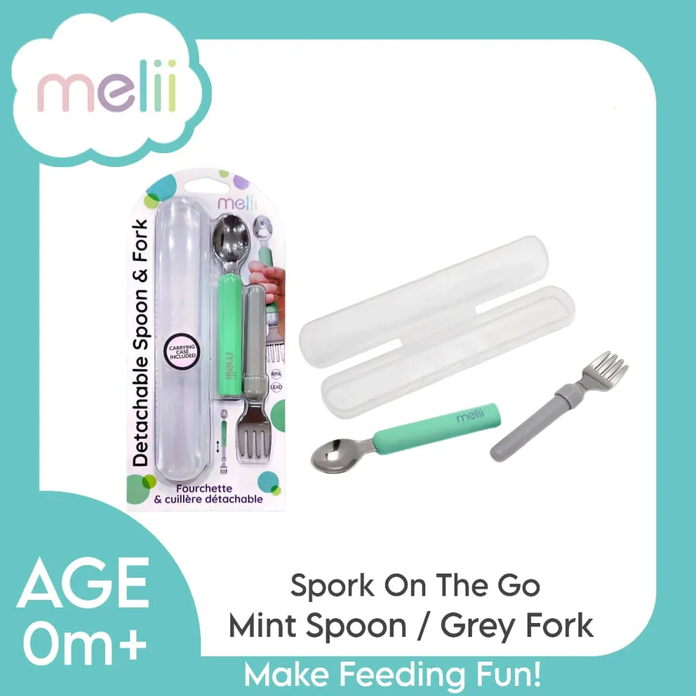Melii Spork On the Go With Case - 12 to 48 Months