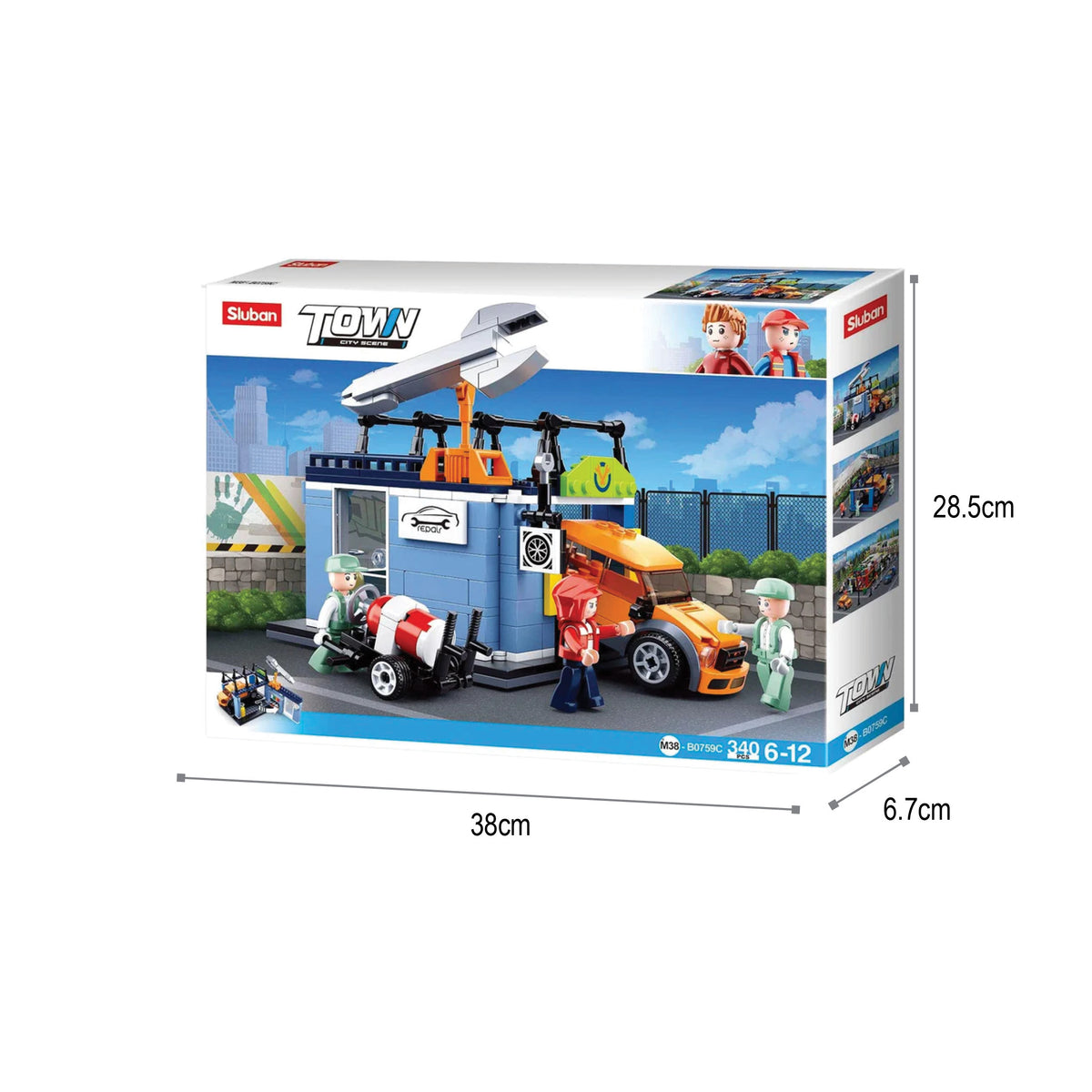 Sluban Maintenance Shop Building Blocks Kit || 10years to 16years (Copy)