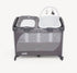 Joie Commuter Change & Snooze travel cot in Linen Grey