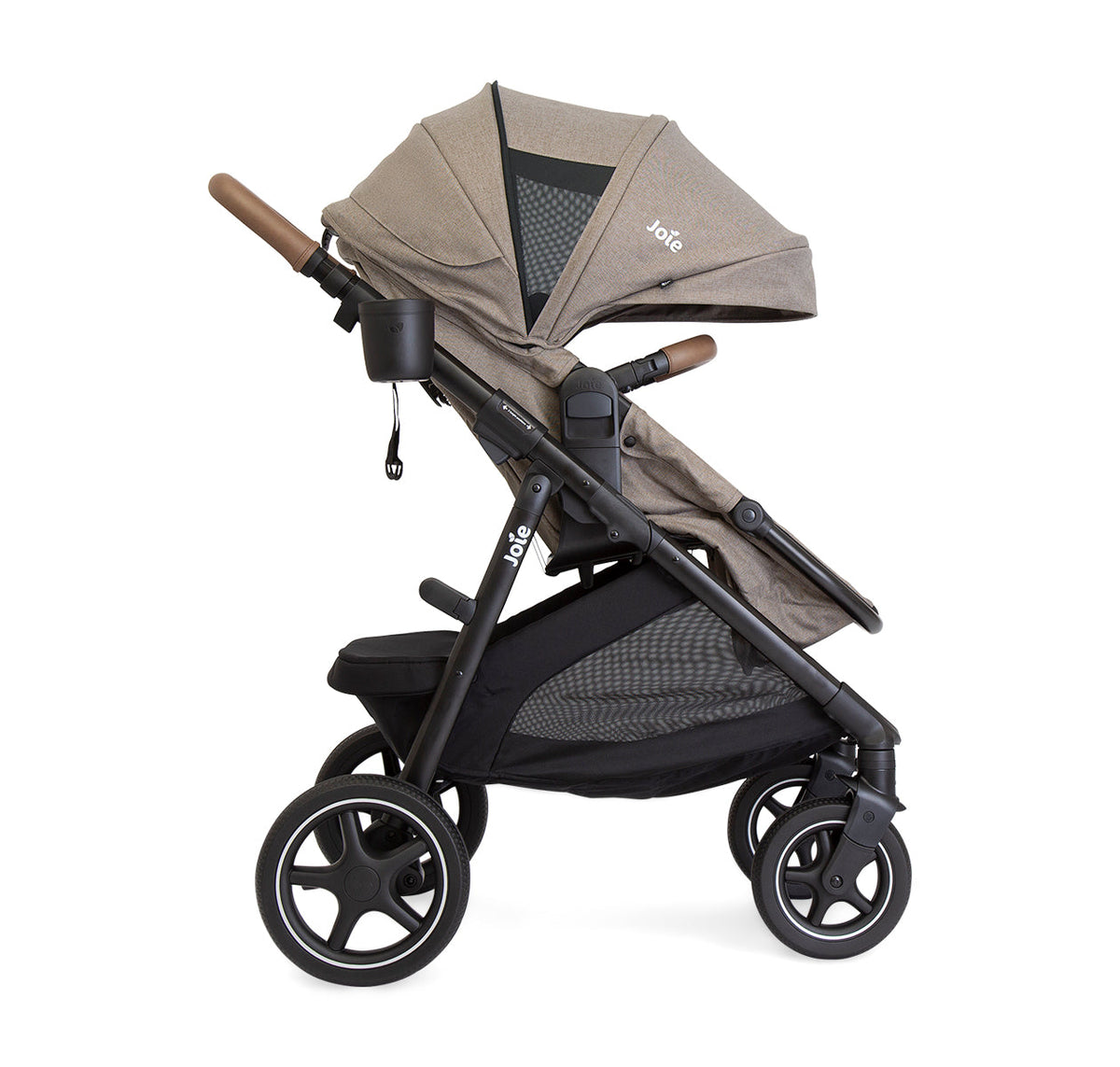 Joie Ginger LX 4-in-1 pramette stroller in Mocha - view 2