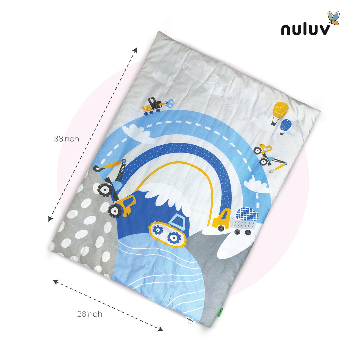 Nuluv Baby Quilt for Newborns