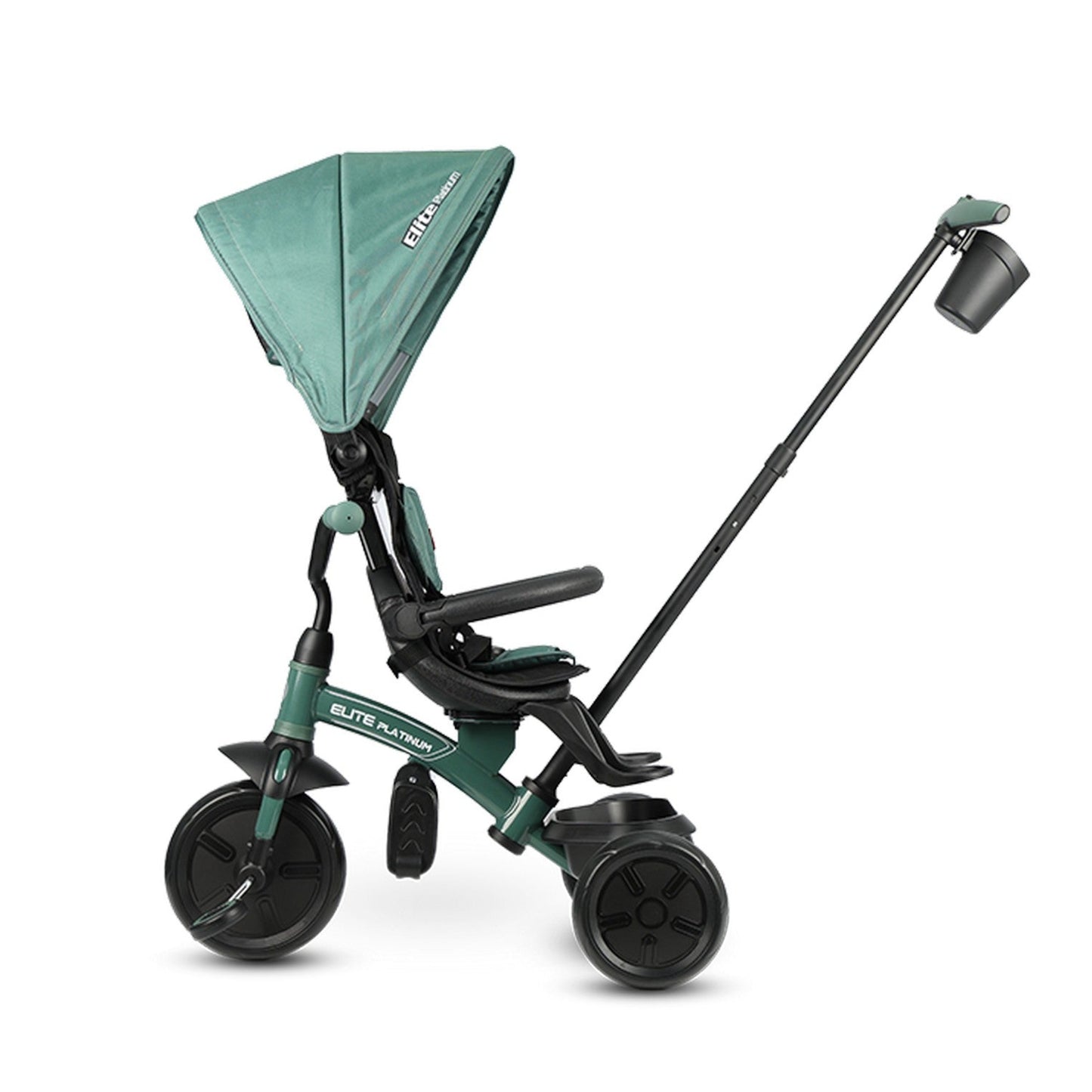 Qplay Stroller Elite Platinum 6in1 Green 10 to 72 Months
