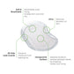 Moon Disposable Breast Pads Maternity Accessories White Adult - Open Box