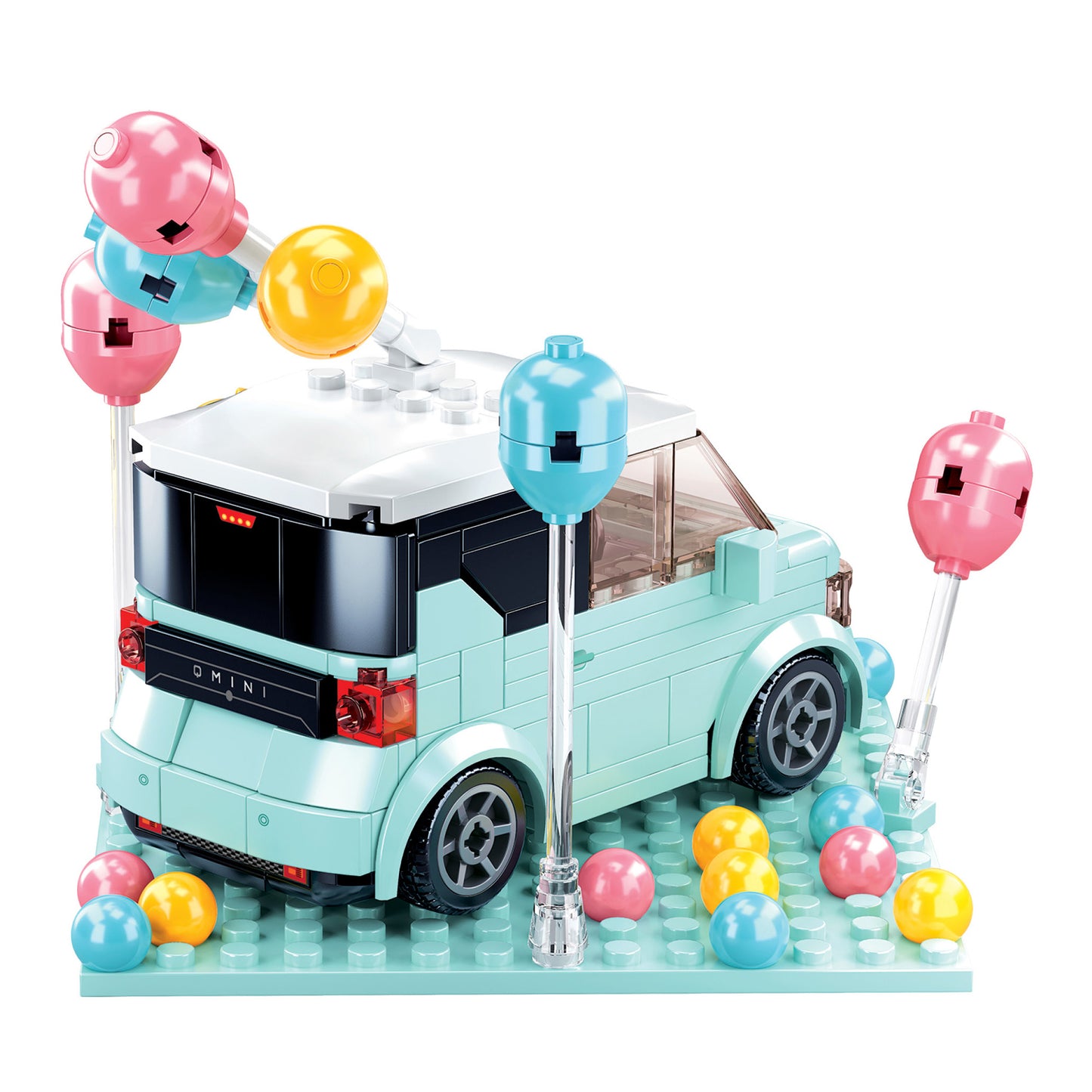 Playzu By Sluban Mini Car Building Blocks Toys || 6years to 12years - Toys4All.in